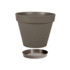 Pot Rond TOSCANE 39 cm avec soucoupe – 23 L