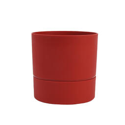 Pot rond d'intérieur Ø 19 cm Aquaduo 3,5 L rouge rubis