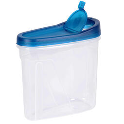 Boîte à céréales 3L avec couvercle Bleu Turquoise