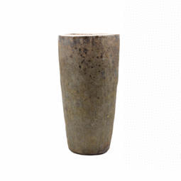 Pot en céramique émaillée TANIS  - 42 L - Brun