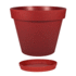 Pot Rond TOSCANE 59 cm avec soucoupe – 76 L