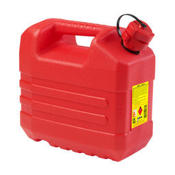 Jerrican Plastique Hydrocarbures - 10 L - Rouge