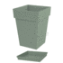 Pot Carré TOSCANE 39 cm avec soucoupe – 51 L