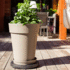 Vase Rond Mi-Haut TOSCANE avec soucoupe – 50 L