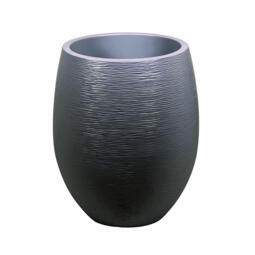 Pot EGG GRAPHIT 50 cm - 53L - Gris Anthracite