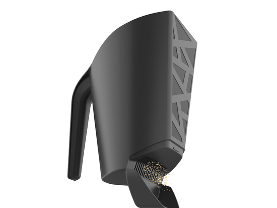 Baule Per Pellet Jura Montania XL Da 70L - Nero Con Ruote, Per 45kg Di Pellets - Foto 2