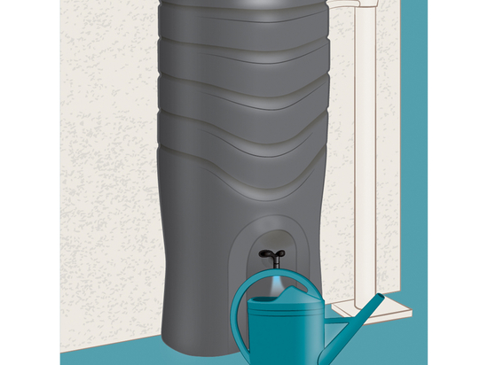 Récupérateurs d'eau  Récupérateur d'eau RECUP'O 1000 L avec Kit Collecteur  Universel