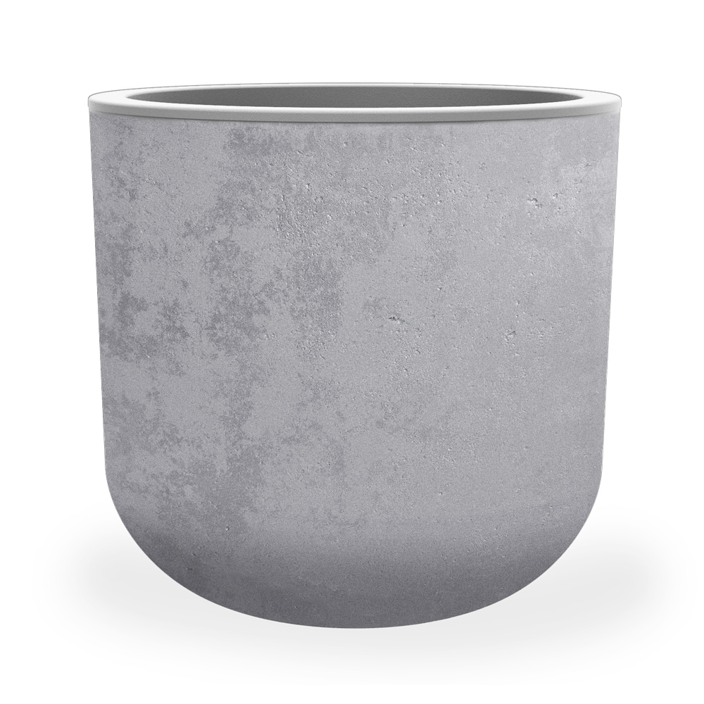 Boutique EDA  Pot de fleur rond 50 cm Basalt'up – 67L