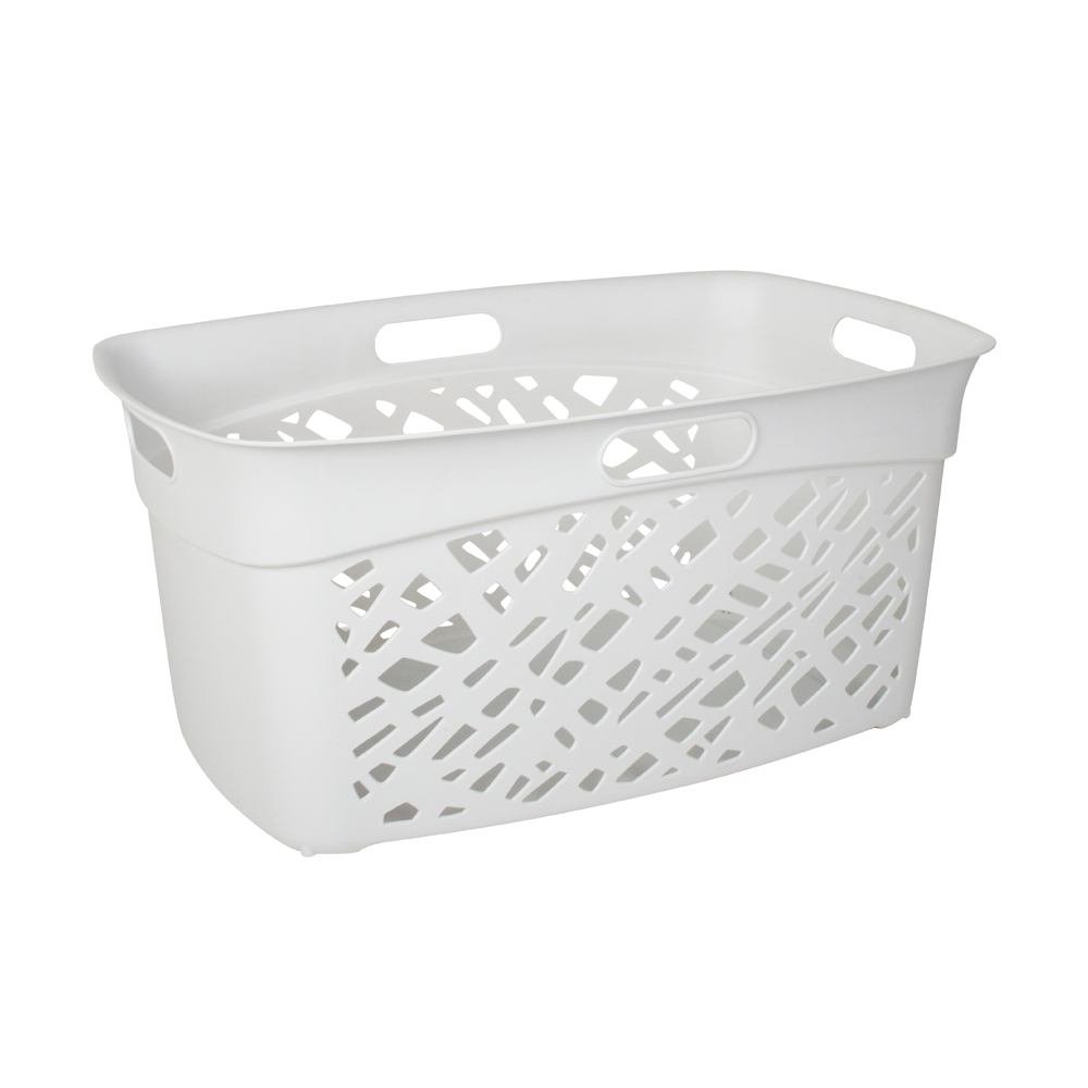 Panier à linge rond 45L en plastique – Somasyt