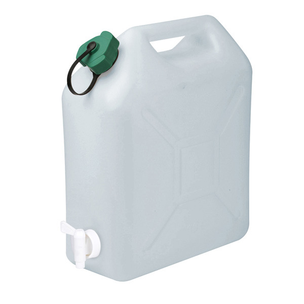 ALV Jerrican 10 litres Translucide avec Robinet et Accessoires - ALV