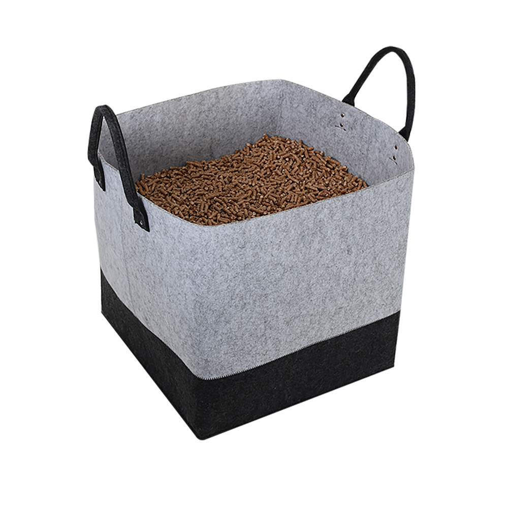 Coffres à granulés  Coffre à granulés JURA MONTANIA décor STONE 36L - pour  20 Kg de pellets