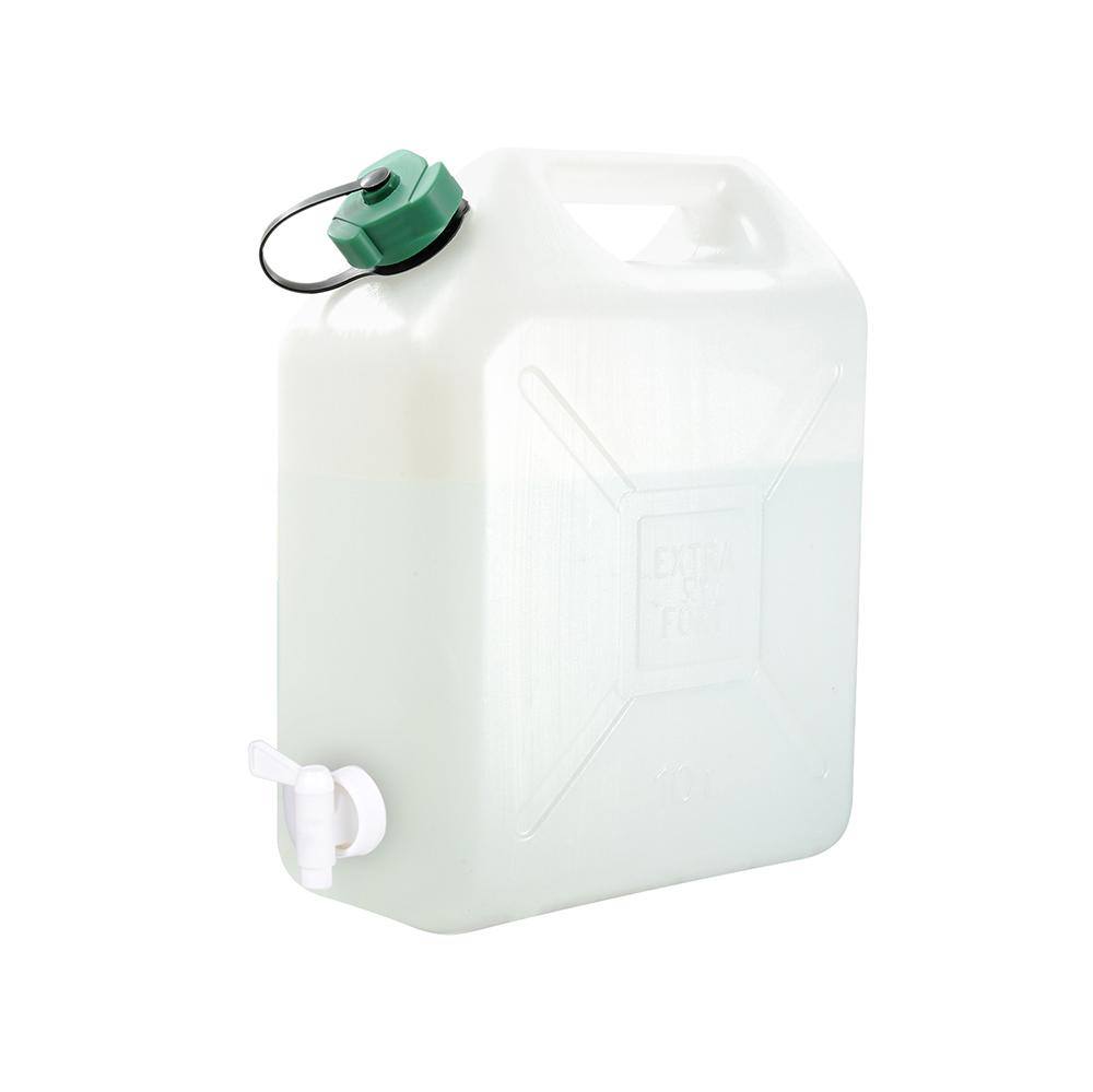 JERRICAN 20 LITRES AVEC ROBINET COLORIS NATUREL