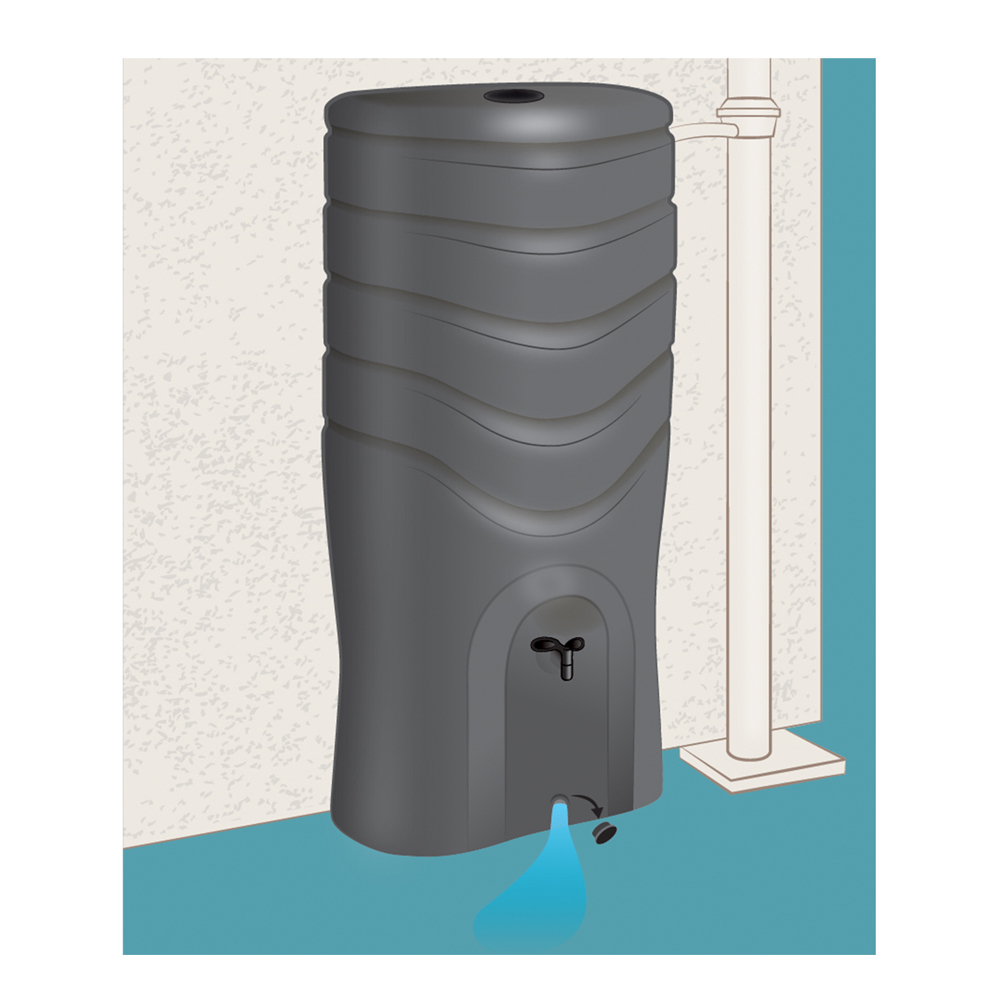 Récupérateurs d'eau  Récupérateur d'eau RECUP'O 500 L avec Kit