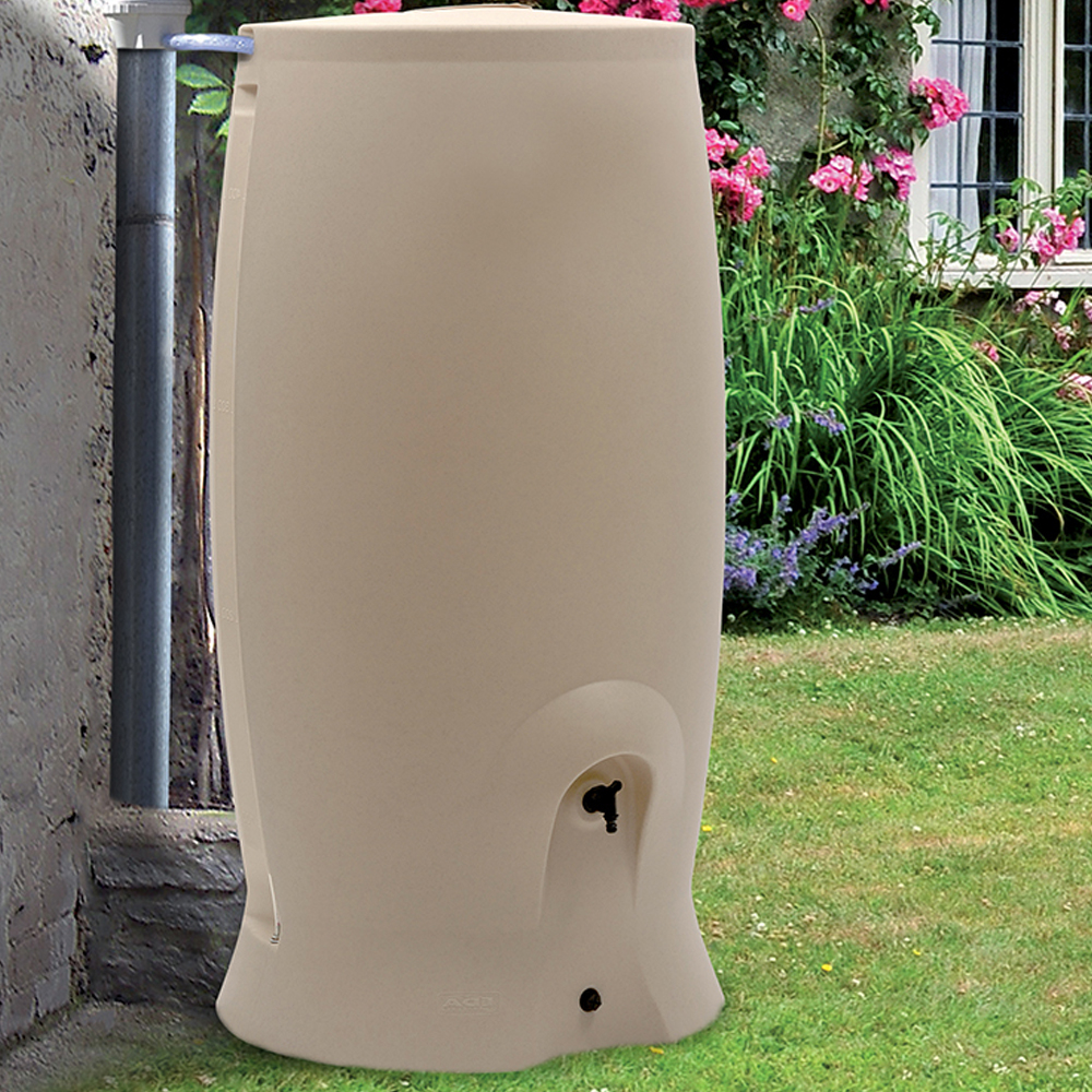 Récupérateur cuves IBC 1000L opaque alimentaire pour eau de récupération de  pluie - jardin