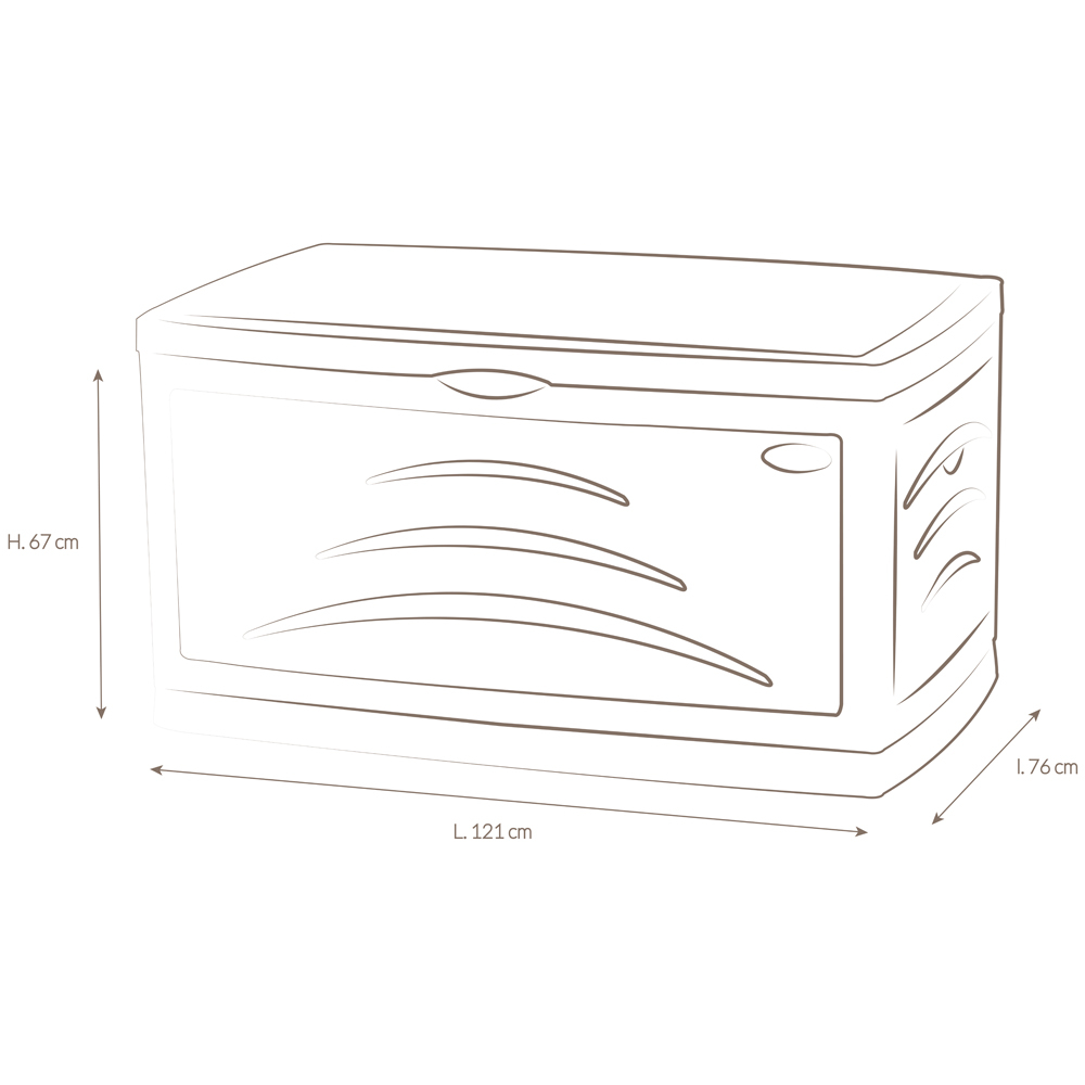 Malle de rangement Eda - 80 l