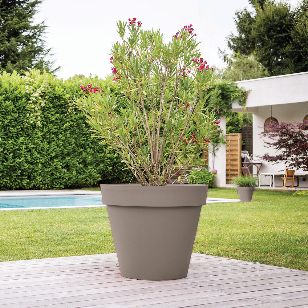 Pots de fleurs et suspensions  Pot Rond TOSCANE 80 cm - 170 L